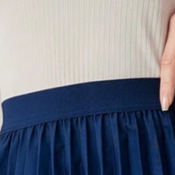 Plus Luxe Ombre Pleated Maxi Skirt - Picture 3 of 3